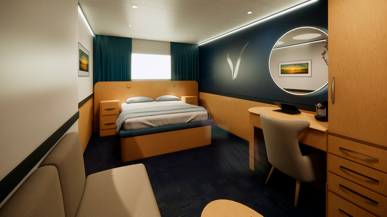 An inside cabin starts from $99,000