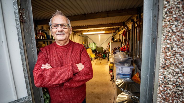 Welsh Tidy Mouse has been caught on camera tidying 75-yearold Rodney Holbrook's shed in Powys, Mid Wales. Pic: Animal News Agency