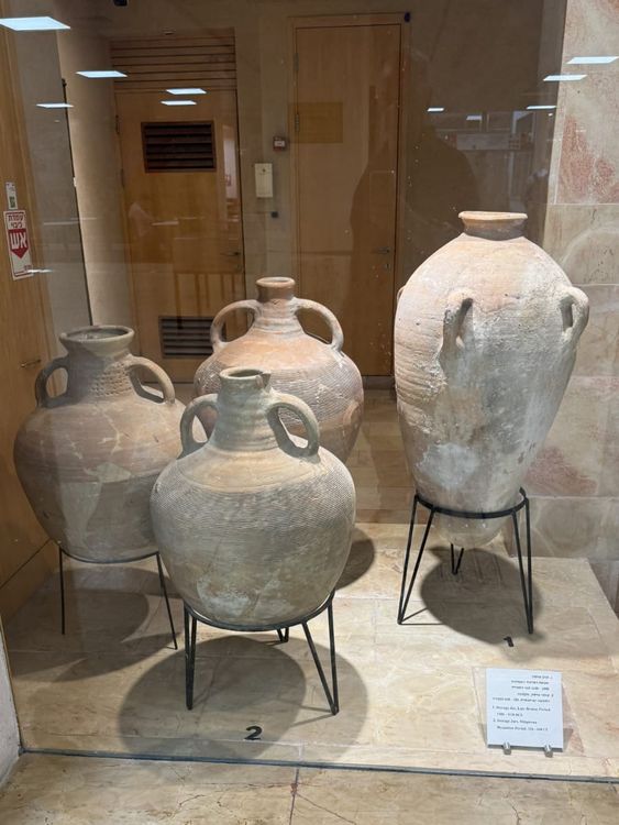 A 5-year-old boy accidentally broke a 3,500-year-old jug in the Hecht Museum at the University of Haifa. credit: Hecht Museum 